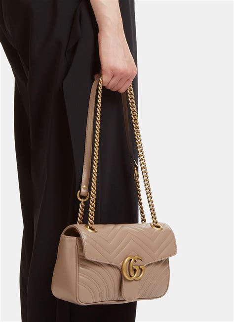 taupe gucci bag|Gucci shoulder bag.